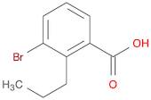 Benzoic acid, 3-bromo-2-propyl-