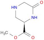 2-Piperazinecarboxylic acid, 6-oxo-, methyl ester, (2R)-