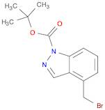 1H-Indazole-1-carboxylic acid, 4-(bromomethyl)-, 1,1-dimethylethyl ester