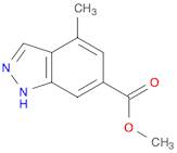 1H-Indazole-6-carboxylic acid, 4-methyl-, methyl ester