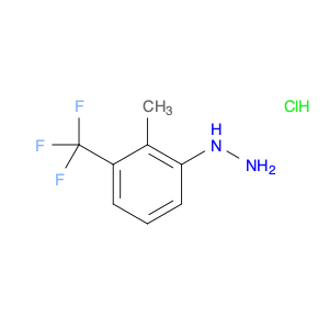 Hydrazine, [2-methyl-3-(trifluoromethyl)phenyl]-, hydrochloride (1:1)