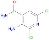 4-Pyridinecarboxamide, 3-amino-2,6-dichloro-