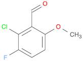 Benzaldehyde, 2-chloro-3-fluoro-6-methoxy-