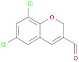 2H-1-Benzopyran-3-carboxaldehyde, 6,8-dichloro-