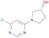 3-Pyrrolidinol, 1-(6-chloro-4-pyrimidinyl)-, (3R)-