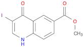 6-Quinolinecarboxylic acid, 1,4-dihydro-3-iodo-4-oxo-, methyl ester