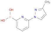 Boronic acid, B-[6-(3-methyl-1H-pyrazol-1-yl)-2-pyridinyl]-