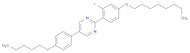 Pyrimidine, 2-[2-fluoro-4-(octyloxy)phenyl]-5-(4-hexylphenyl)-