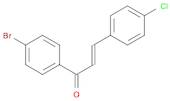 2-Propen-1-one, 1-(4-bromophenyl)-3-(4-chlorophenyl)-, (2E)-