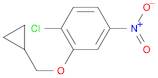 Benzene, 1-chloro-2-(cyclopropylmethoxy)-4-nitro-