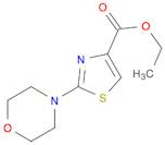 4-Thiazolecarboxylic acid, 2-(4-morpholinyl)-, ethyl ester