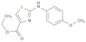 4-Thiazolecarboxylic acid, 2-[(4-methoxyphenyl)amino]-, ethyl ester