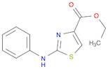 4-Thiazolecarboxylic acid, 2-(phenylamino)-, ethyl ester