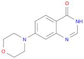 4(3H)-Quinazolinone, 7-(4-morpholinyl)-