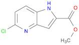 1H-Pyrrolo[3,2-b]pyridine-2-carboxylic acid, 5-chloro-, methyl ester