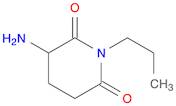 2,6-Piperidinedione, 3-amino-1-propyl-