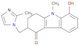 4H-Carbazol-4-one, 1,2,3,9-tetrahydro-8-hydroxy-9-methyl-3-[(2-methyl-1H-imidazol-1-yl)methyl]-