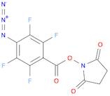 Benzoic acid, 4-azido-2,3,5,6-tetrafluoro-, 2,5-dioxo-1-pyrrolidinyl ester