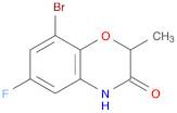 2H-1,4-Benzoxazin-3(4H)-one, 8-bromo-6-fluoro-2-methyl-