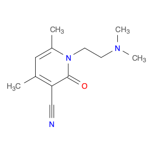 3-Pyridinecarbonitrile, 1-[2-(dimethylamino)ethyl]-1,2-dihydro-4,6-dimethyl-2-oxo-