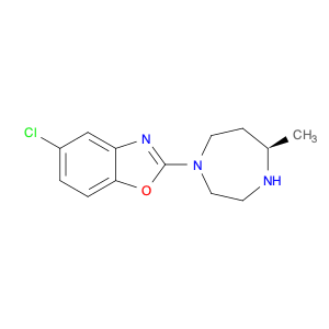 Benzoxazole, 5-chloro-2-[(5R)-hexahydro-5-methyl-1H-1,4-diazepin-1-yl]-