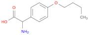 Benzeneacetic acid, α-amino-4-butoxy-