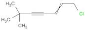 2-Hepten-4-yne, 1-chloro-6,6-dimethyl-