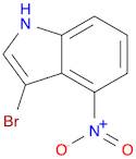 1H-Indole, 3-bromo-4-nitro-