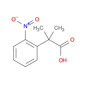 Benzeneacetic acid, α,α-dimethyl-2-nitro-