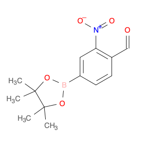 Benzaldehyde, 2-nitro-4-(4,4,5,5-tetramethyl-1,3,2-dioxaborolan-2-yl)-