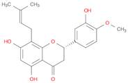 4H-1-Benzopyran-4-one, 2,3-dihydro-5,7-dihydroxy-2-(3-hydroxy-4-methoxyphenyl)-8-(3-methyl-2-buten…