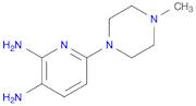 2,3-Pyridinediamine, 6-(4-methyl-1-piperazinyl)-