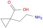 Cyclopropanecarboxylic acid, 1-(2-aminoethyl)-