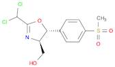 4-Oxazolemethanol, 2-(dichloromethyl)-4,5-dihydro-5-[4-(methylsulfonyl)phenyl]-, (4R,5R)-