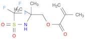 2-Propenoic acid, 2-methyl-, 2-methyl-2-[[(trifluoromethyl)sulfonyl]amino]propyl ester