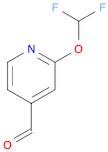 4-Pyridinecarboxaldehyde, 2-(difluoromethoxy)-