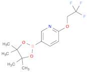 Pyridine, 5-(4,4,5,5-tetramethyl-1,3,2-dioxaborolan-2-yl)-2-(2,2,2-trifluoroethoxy)-