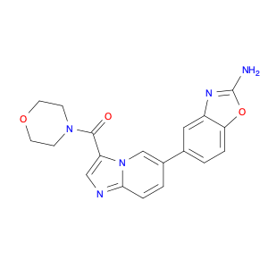 Methanone, [6-(2-aMino-5-benzoxazolyl)iMidazo[1,2-a]pyridin-3-yl]-4-Morpholinyl-