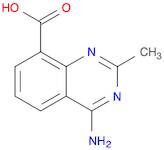 8-Quinazolinecarboxylic acid, 4-amino-2-methyl-