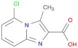 Imidazo[1,2-a]pyridine-2-carboxylic acid, 5-chloro-3-methyl-