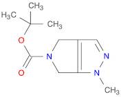 Pyrrolo[3,4-c]pyrazole-5(1H)-carboxylic acid, 4,6-dihydro-1-methyl-, 1,1-dimethylethyl ester