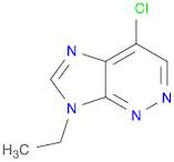 7H-Imidazo[4,5-c]pyridazine, 4-chloro-7-ethyl-