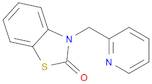 2(3H)-Benzothiazolone, 3-(2-pyridinylmethyl)-