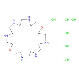 1,13-Dioxa-4,7,10,16,19,22-Hexaaza-cyclotetracosane 6 Hydrochloric Acid Salt