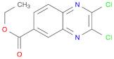 6-Quinoxalinecarboxylic acid, 2,3-dichloro-, ethyl ester