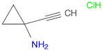 Cyclopropanamine, 1-ethynyl-, hydrochloride (1:1)