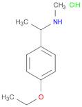 Benzenemethanamine, 4-ethoxy-N,α-dimethyl-, hydrochloride (1:1)