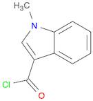 1H-Indole-3-carbonyl chloride, 1-methyl-