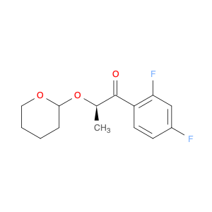 1-Propanone, 1-(2,4-difluorophenyl)-2-[(tetrahydro-2H-pyran-2-yl)oxy]-, (2R)-