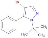 1H-Pyrazole, 4-bromo-1-(1,1-dimethylethyl)-5-phenyl-